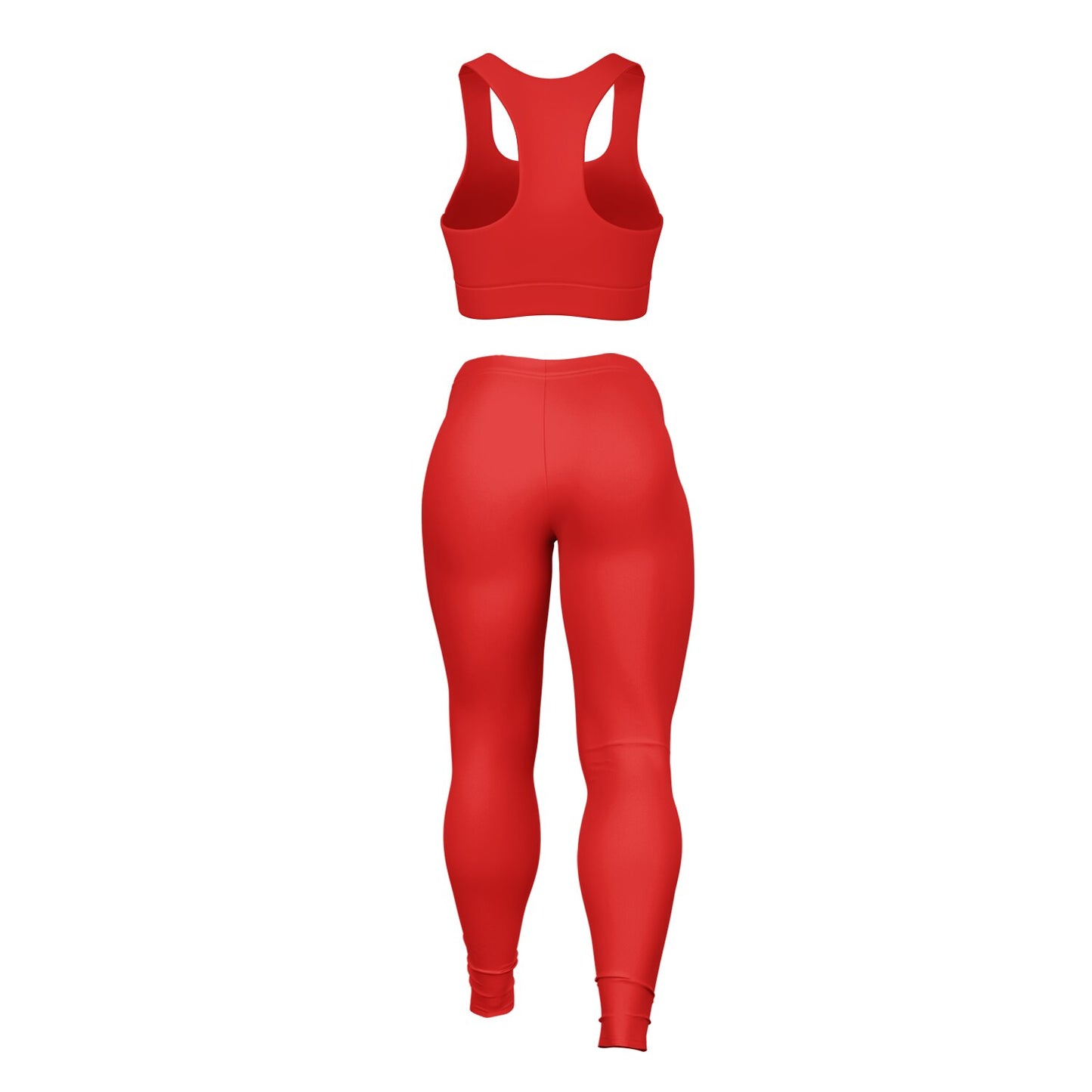 Padded Sports Bra & Leggings - AOP