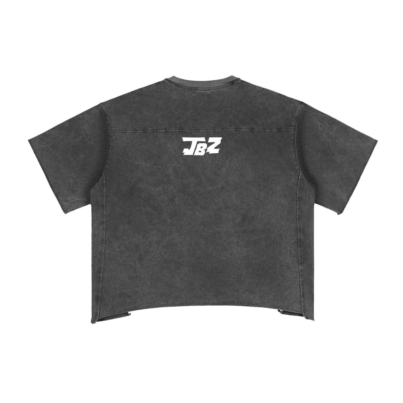 Jungle Raw Edge Snow Washed Boxy T-Shirt