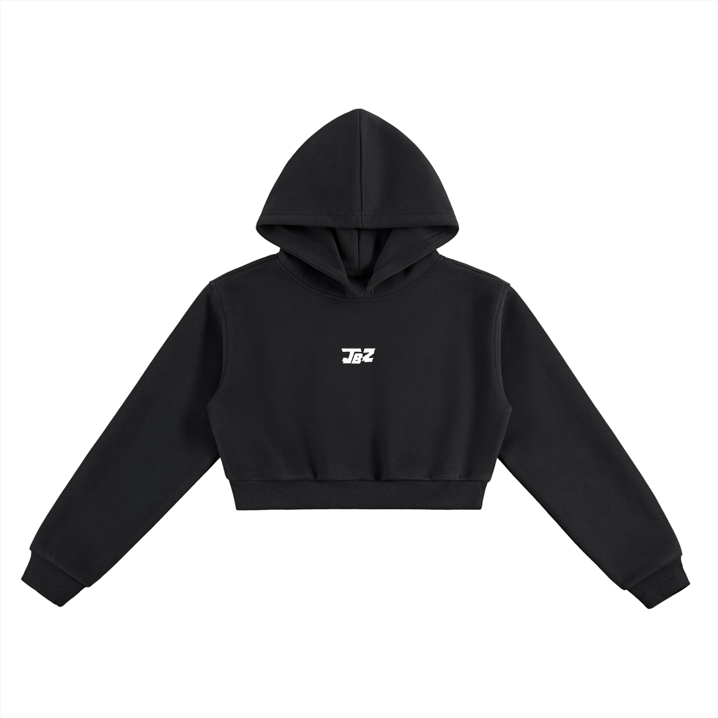 Women Essential Cropped Hoodie