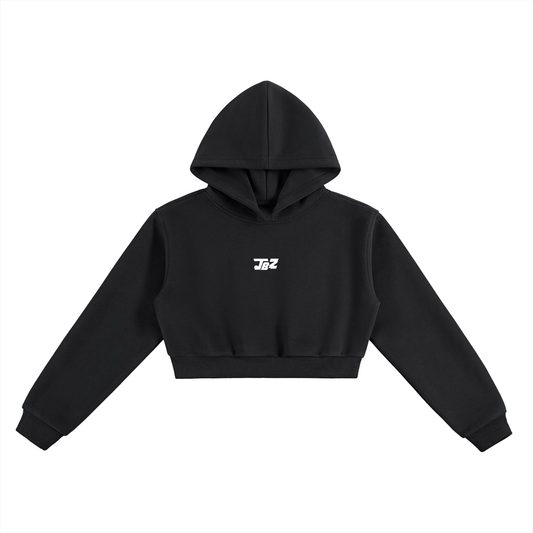 Women Essential Cropped Hoodie
