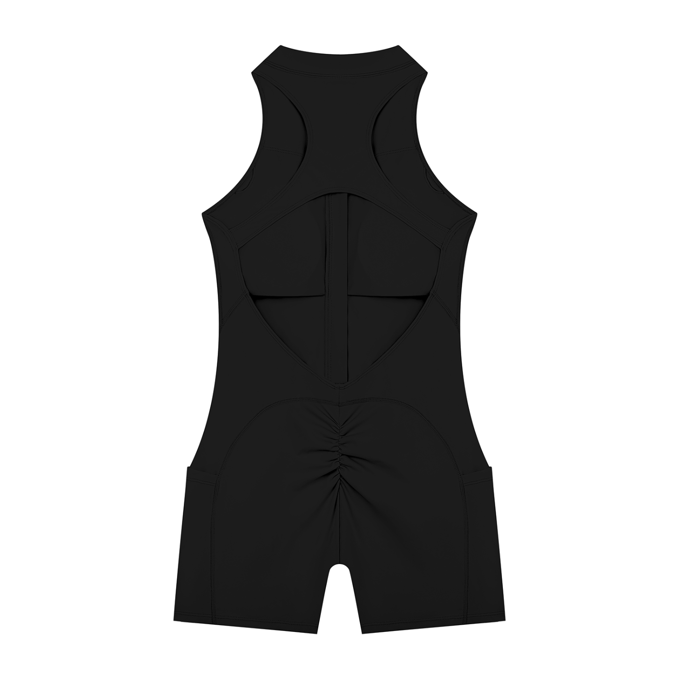 JGZ Women’s Quarter-Zip Yoga Romper
