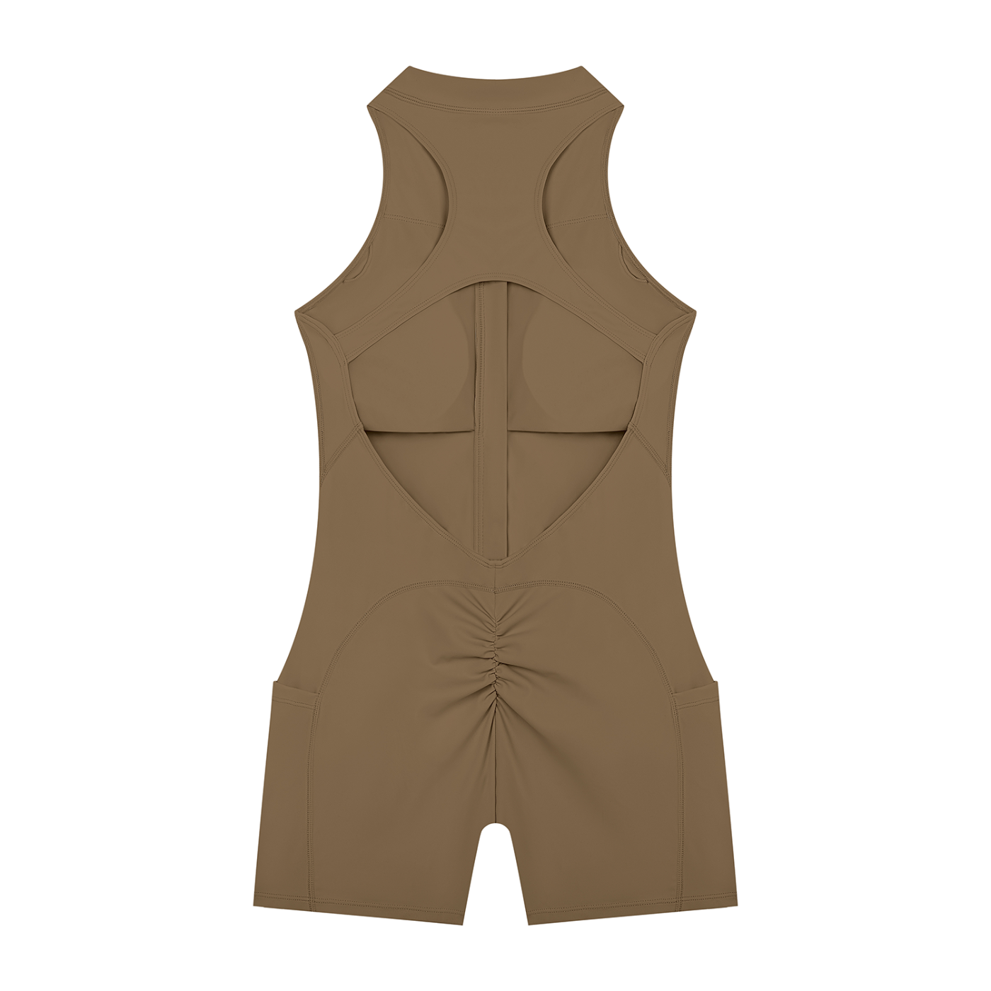 JGZ Women’s Quarter-Zip Yoga Romper