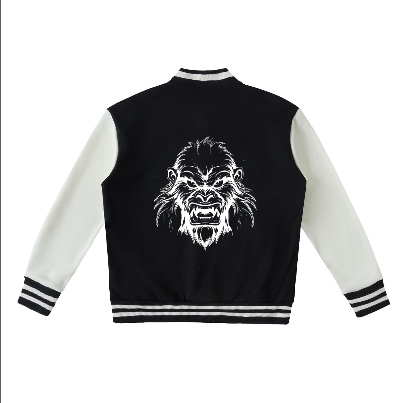Two-Tone Fleeced Varsity JBZ Jacket