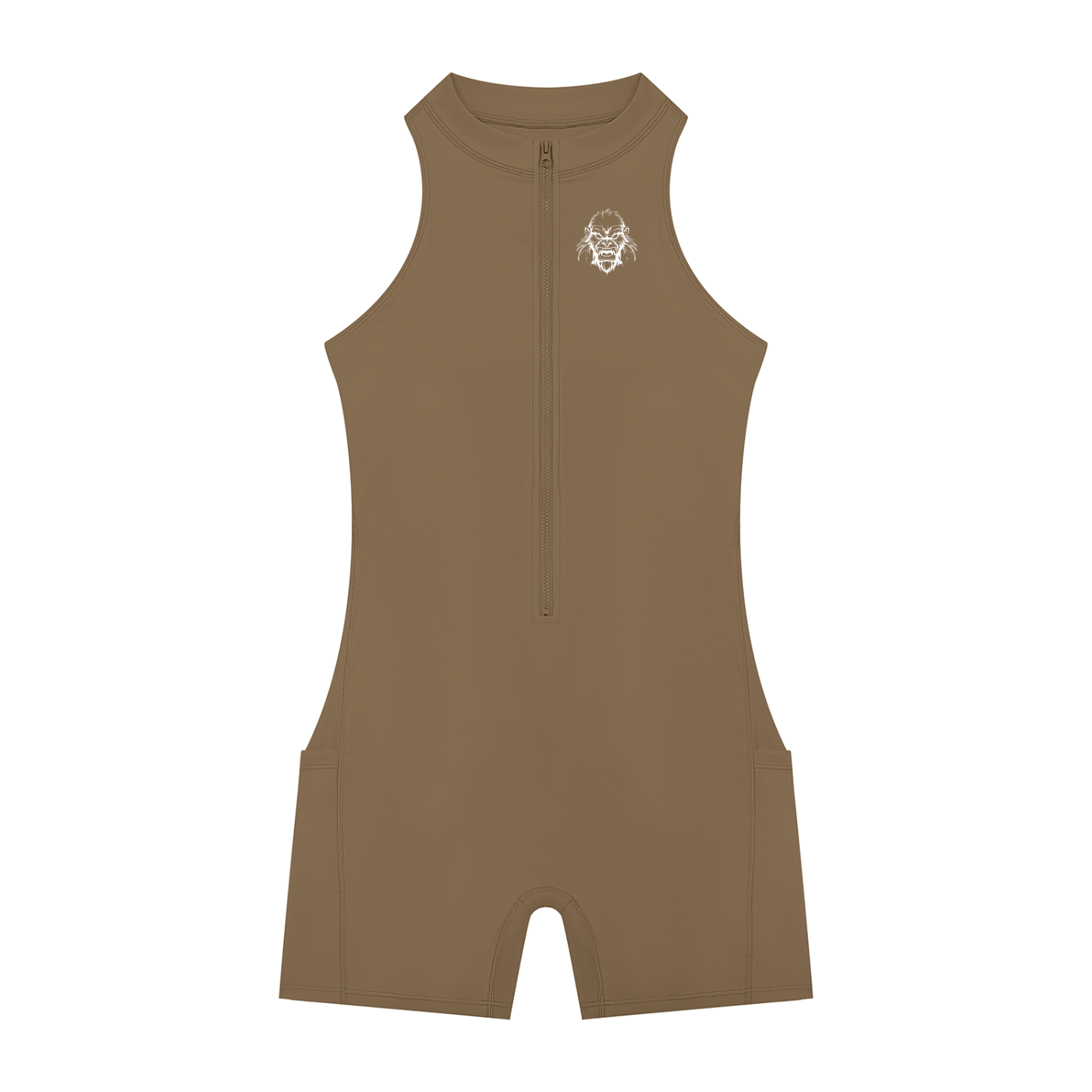 JGZ Women’s Quarter-Zip Yoga Romper