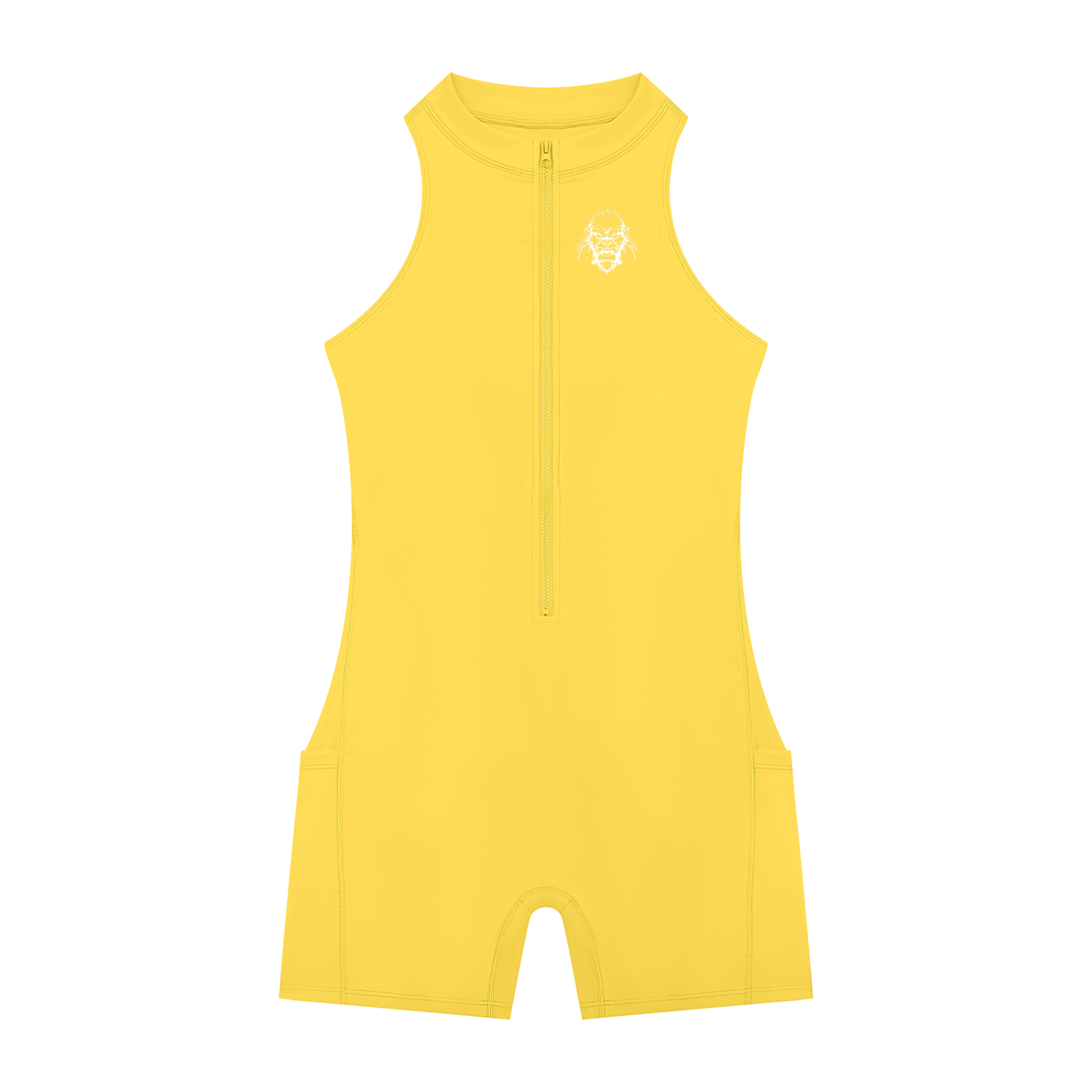 JGZ Women’s Quarter-Zip Yoga Romper