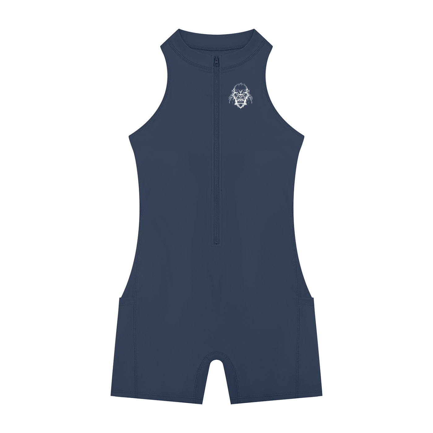 JGZ Women’s Quarter-Zip Yoga Romper