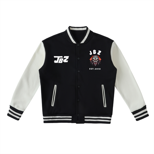 Two-Tone Fleeced Varsity JBZ Jacket