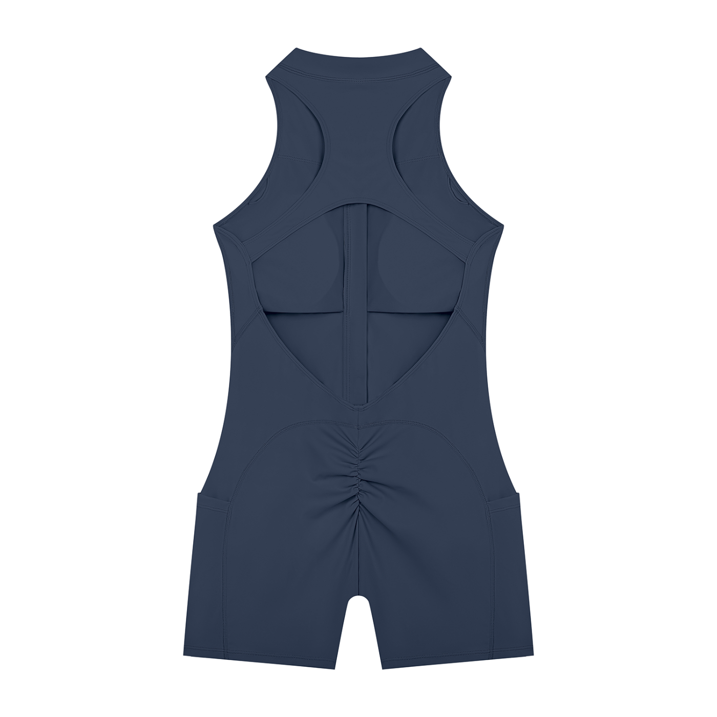 JGZ Women’s Quarter-Zip Yoga Romper