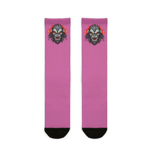 JBZ Gorilla Logo Design Dark Pink