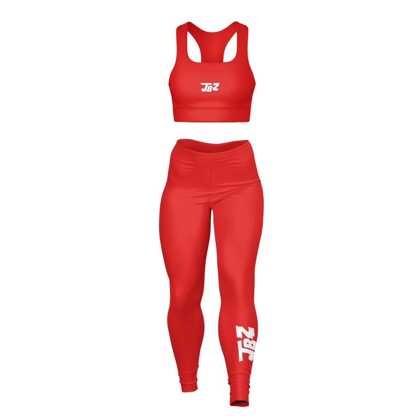 Padded Sports Bra & Leggings - AOP