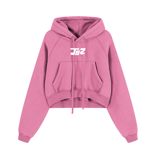 Snow Washed Cropped Hoodie