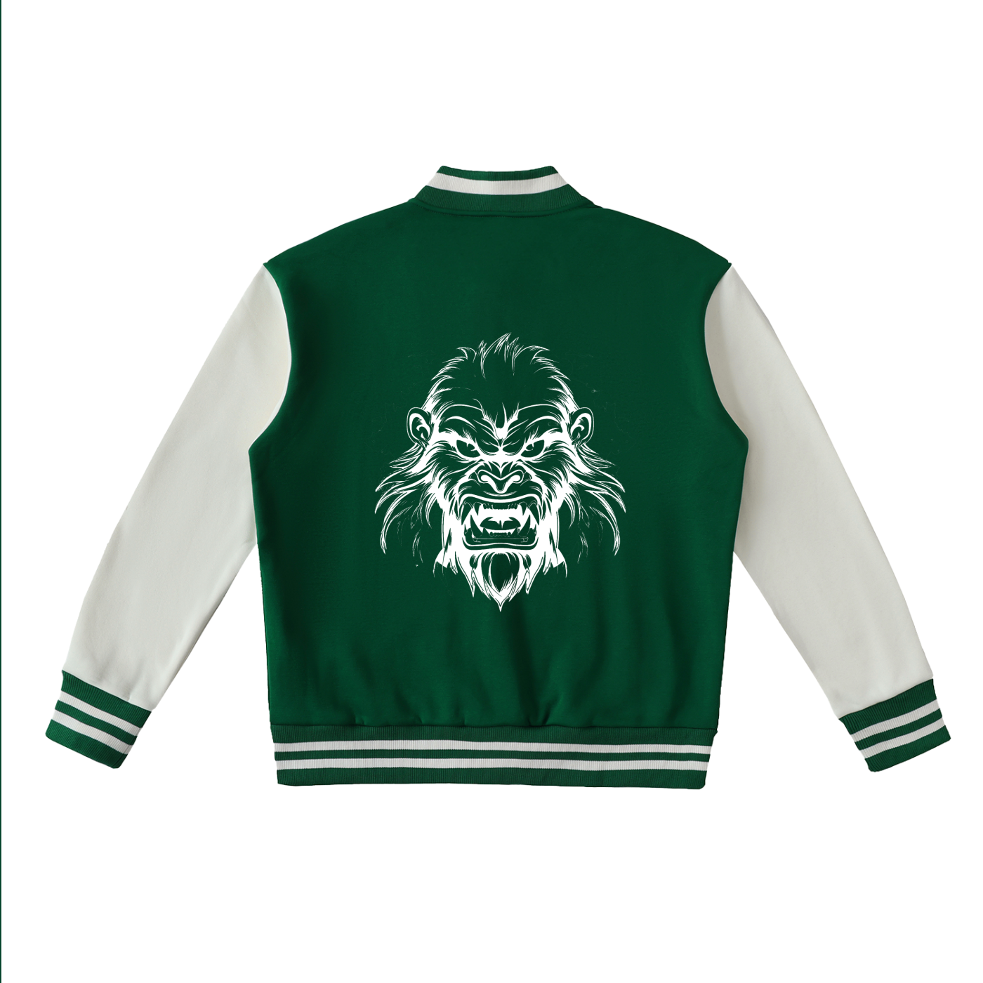 Two-Tone Fleeced Varsity JBZ Jacket