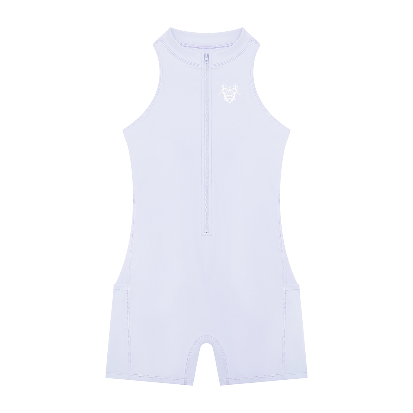JGZ Women’s Quarter-Zip Yoga Romper