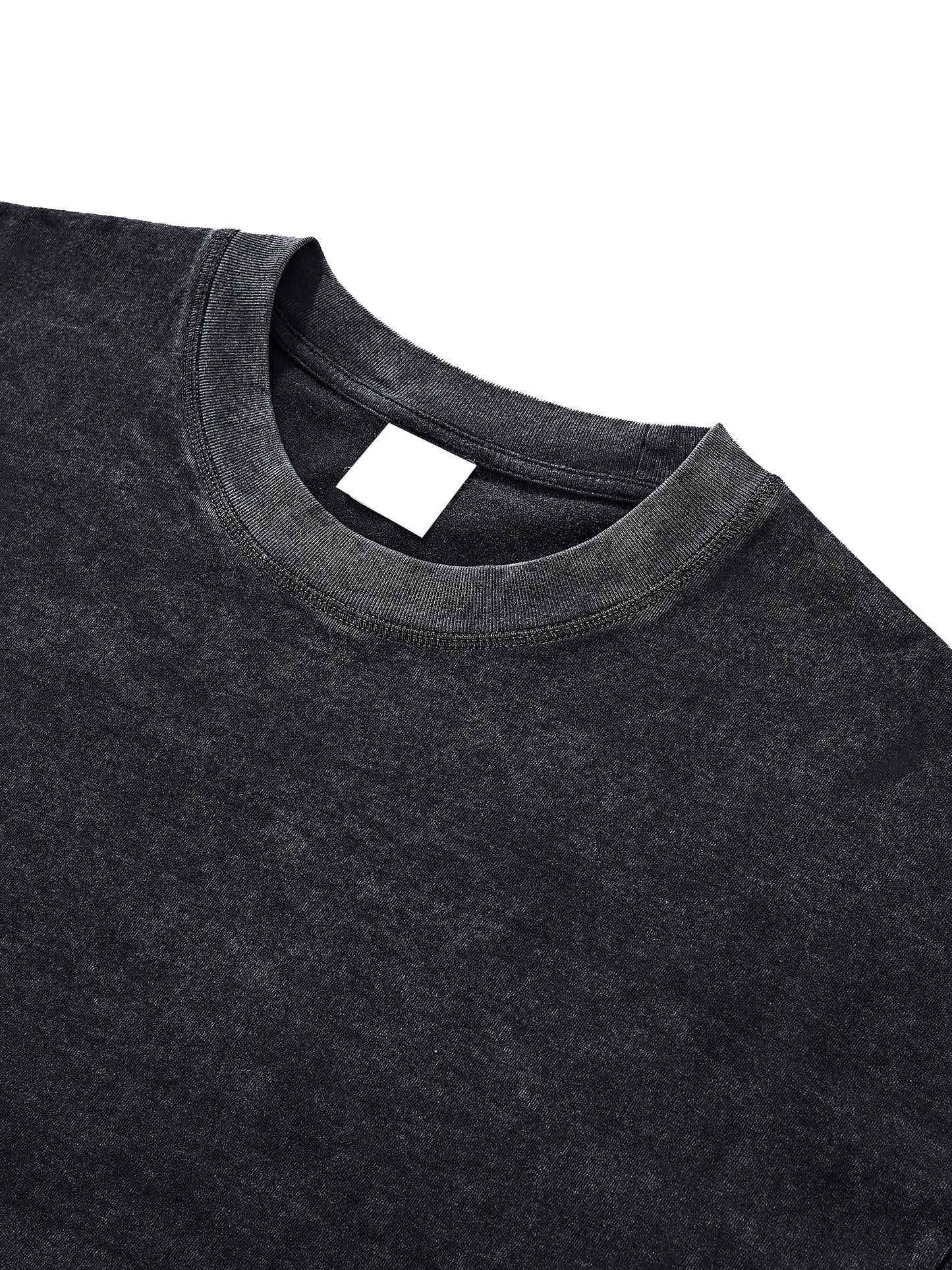 Jungle Raw Edge Snow Washed Boxy T-Shirt